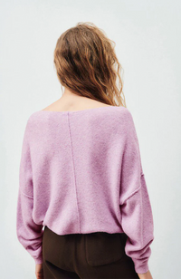 Damsville Pullover Jumper - Wisteria Melange