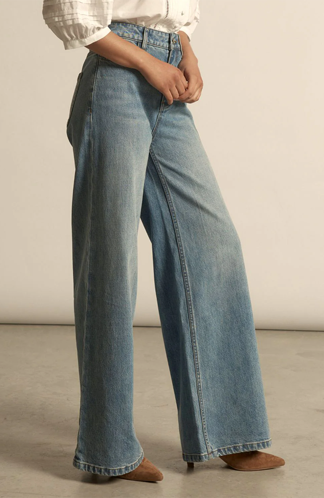 Aura Jean - Mid Denim