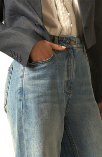 Aura Jean - Mid Denim