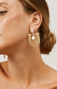 Olympia Earrings - Gold
