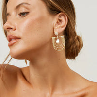 Olympia Earrings - Gold