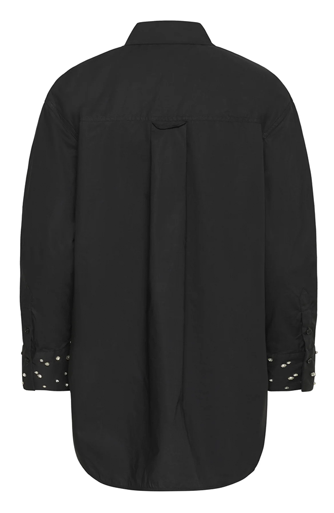 Dallas Sequin Shirt - Black