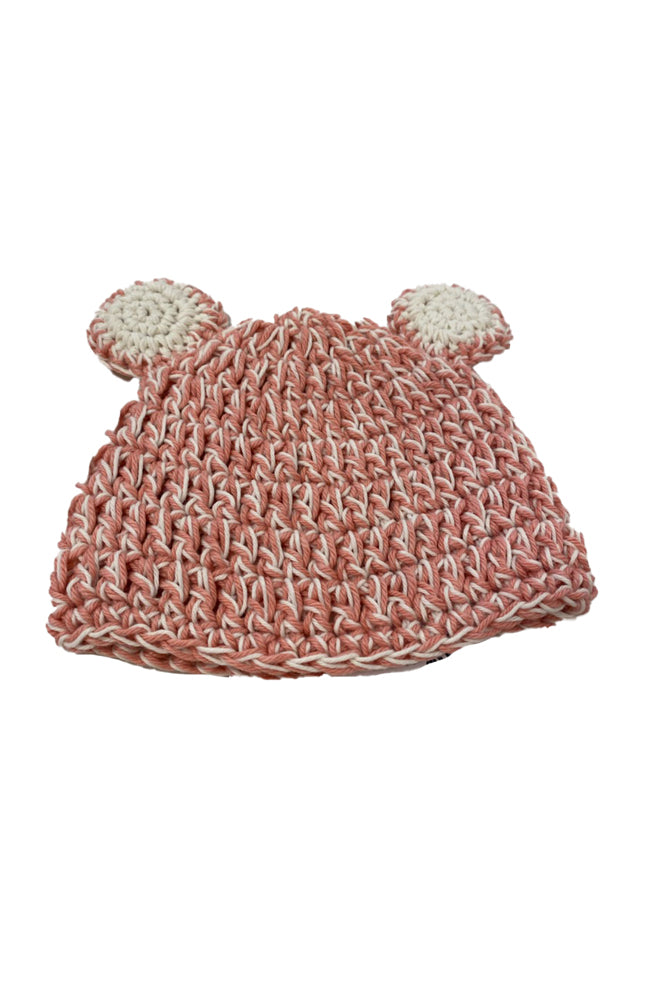Crochet Bear Hat 0-6months - 5 Colours