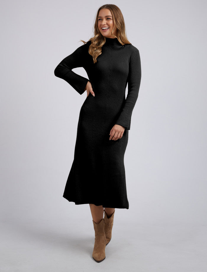 Bexley Long Sleeve Dress - Black