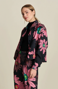 Big Blooming Pink Blouse