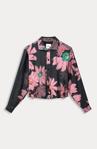 Big Blooming Pink Blouse