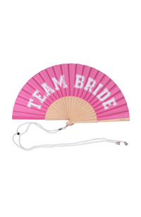 Hand Fan w/ Gift Box - Team Bride