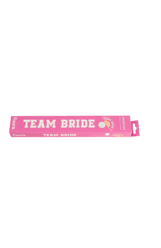 Hand Fan w/ Gift Box - Team Bride