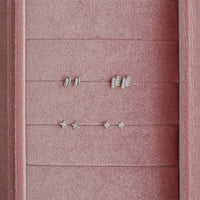 Leni Stud Earrings - Silver
