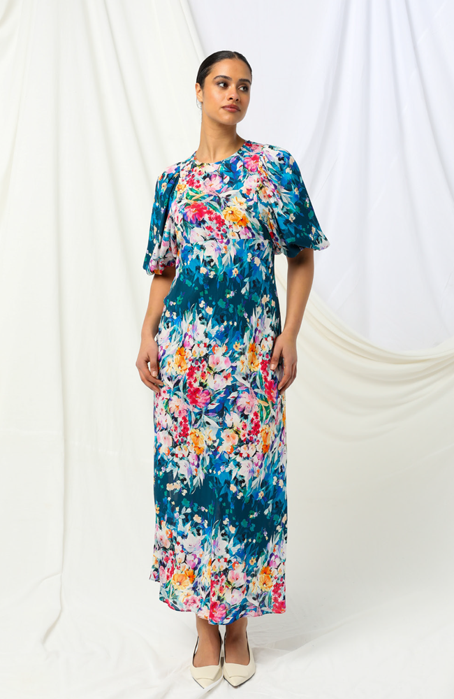 Chelsea Maxi Dress - Midnight Petal