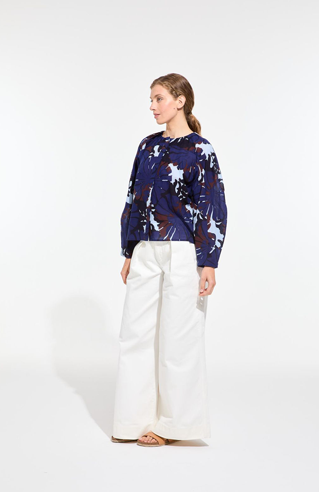 Tara Pavot Shirt - Bleu