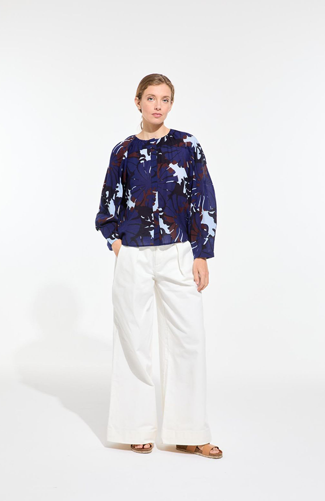 Tara Pavot Shirt - Bleu