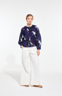 Tara Pavot Shirt - Bleu
