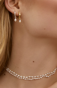 Clam Earrings - Gold