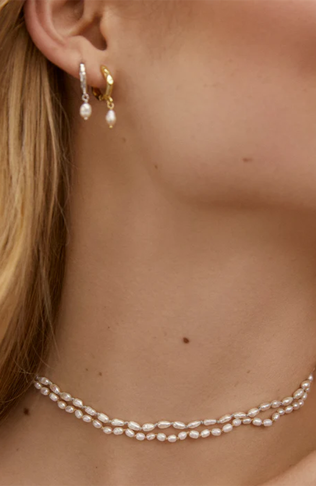 Clam Earrings - Gold