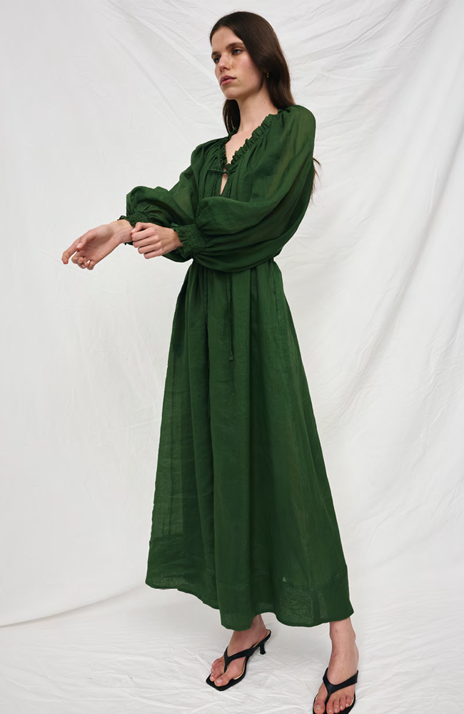 Claudia Dress - Sage