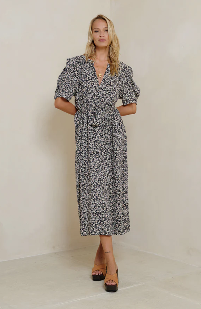 Coven Dress - Chelsea Floral Navy
