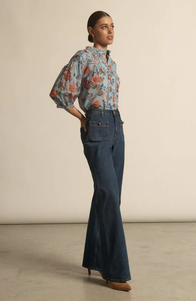 Daydream Top - Twilight Bloom