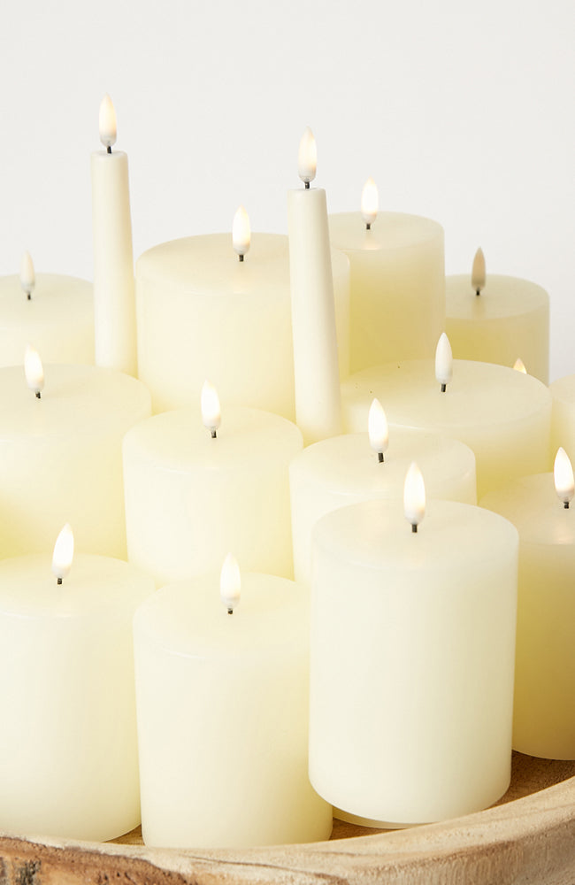 Flameless Taper Candle - Set of 2