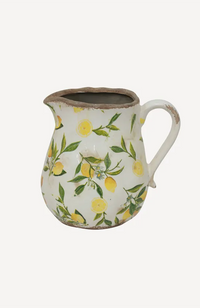 Botanical Lemon Jug - Short