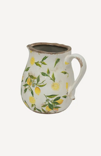 Botanical Lemon Jug - Short