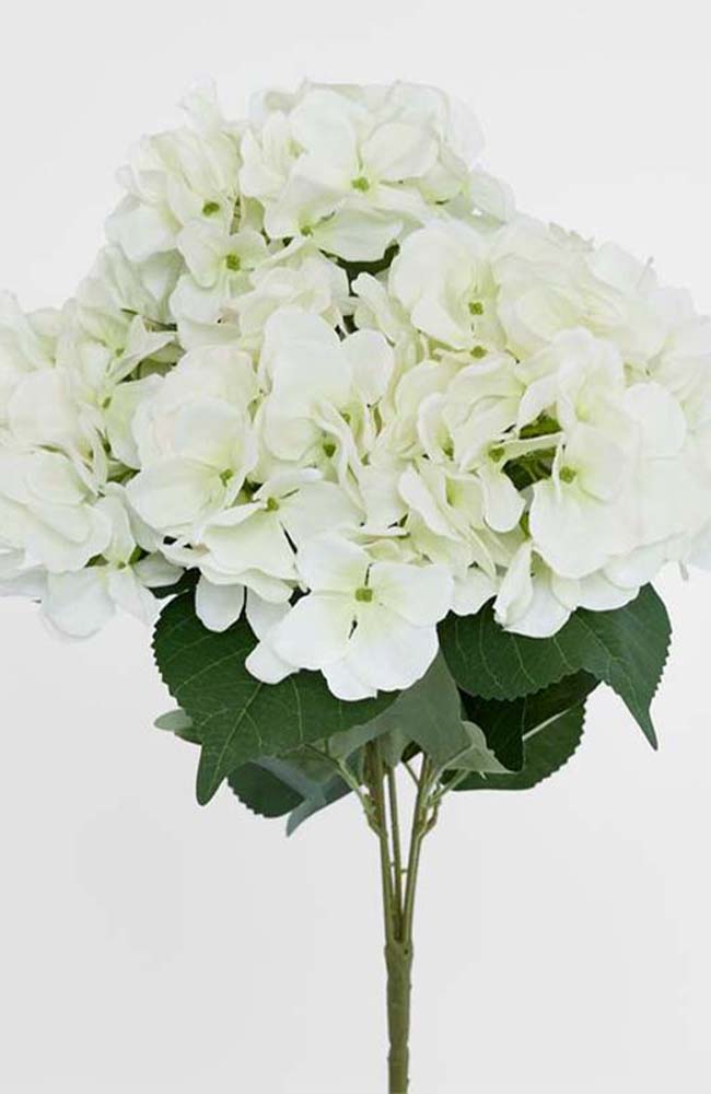 Hydrangea Bundle 55cm - White