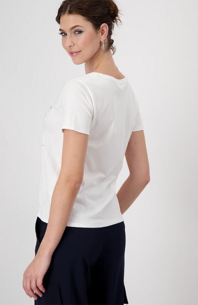 T-Shirt Decorative Lettering - Off White