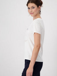 T-Shirt Decorative Lettering - Off White