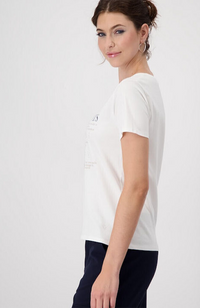 T-Shirt Decorative Lettering - Off White