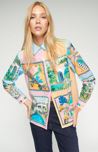 Tea Sole Shirt - Voile Print