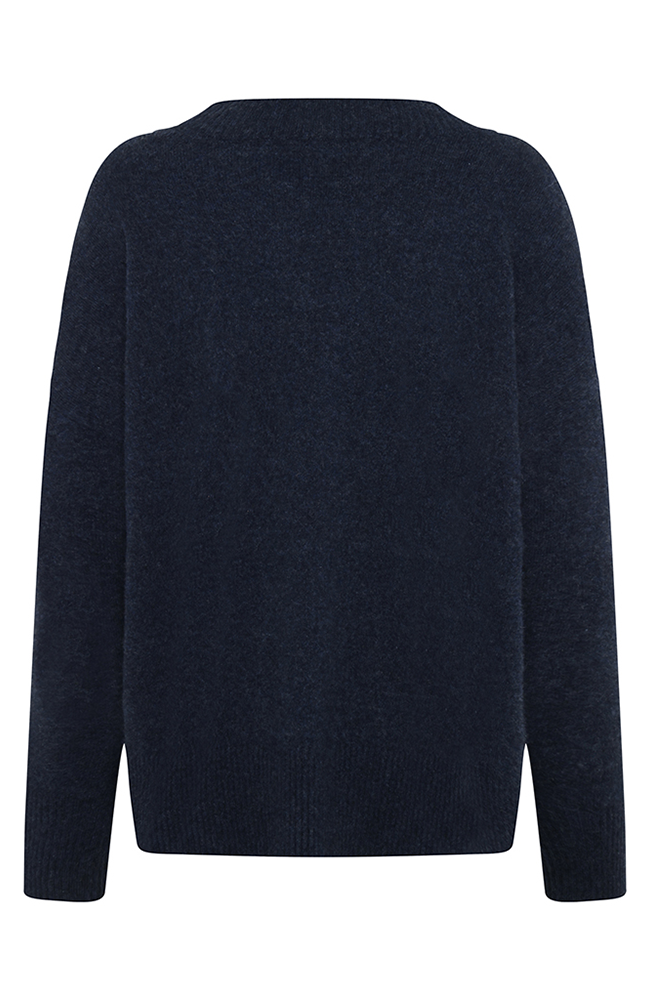Hannah Yak Blend Vee - Soft Blue