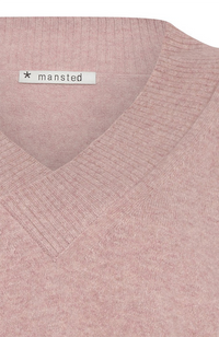 Hannah Yak Blend Vee - Rose