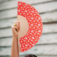Hand Fan w/ Gift Box - Heart