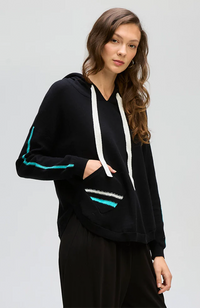 Hooded Jumper -  Black