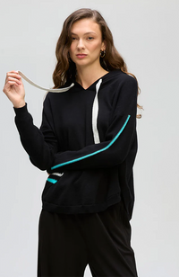 Hooded Jumper -  Black
