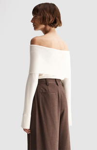 Alexa Knit Top - Ivory