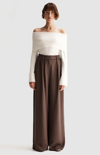 Alexa Knit Top - Ivory