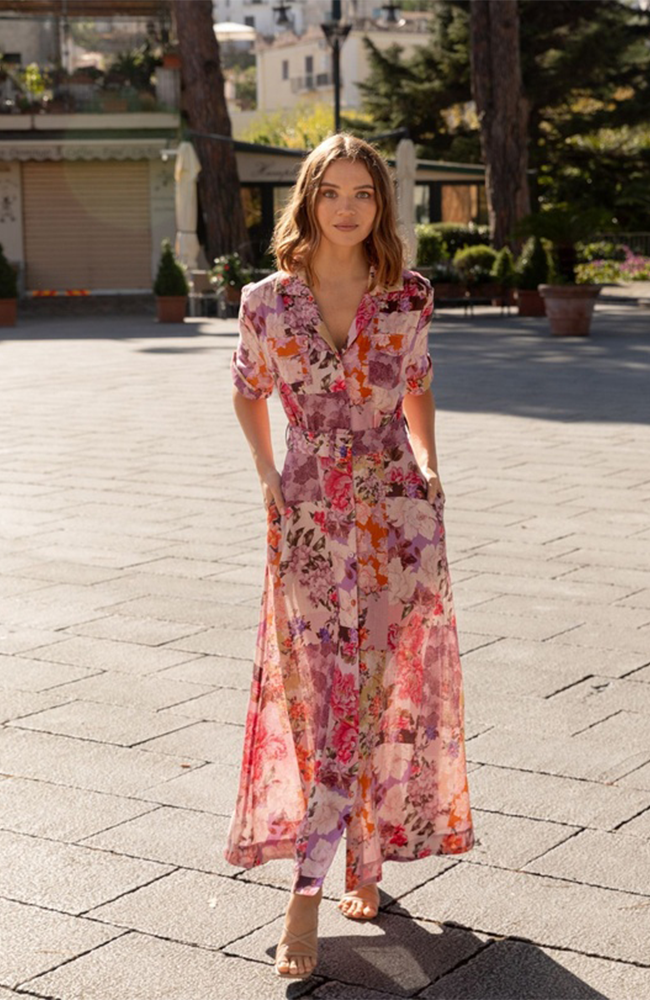 Cecilia Maxi Dress - Cedar Mirage