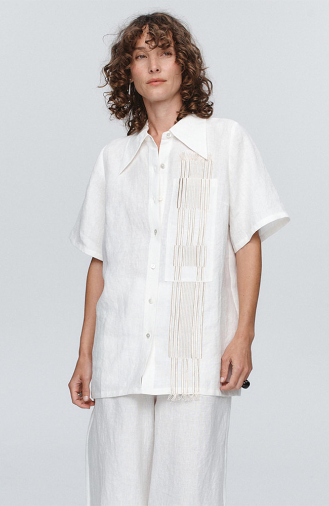 Atticus Shirt - Ivory