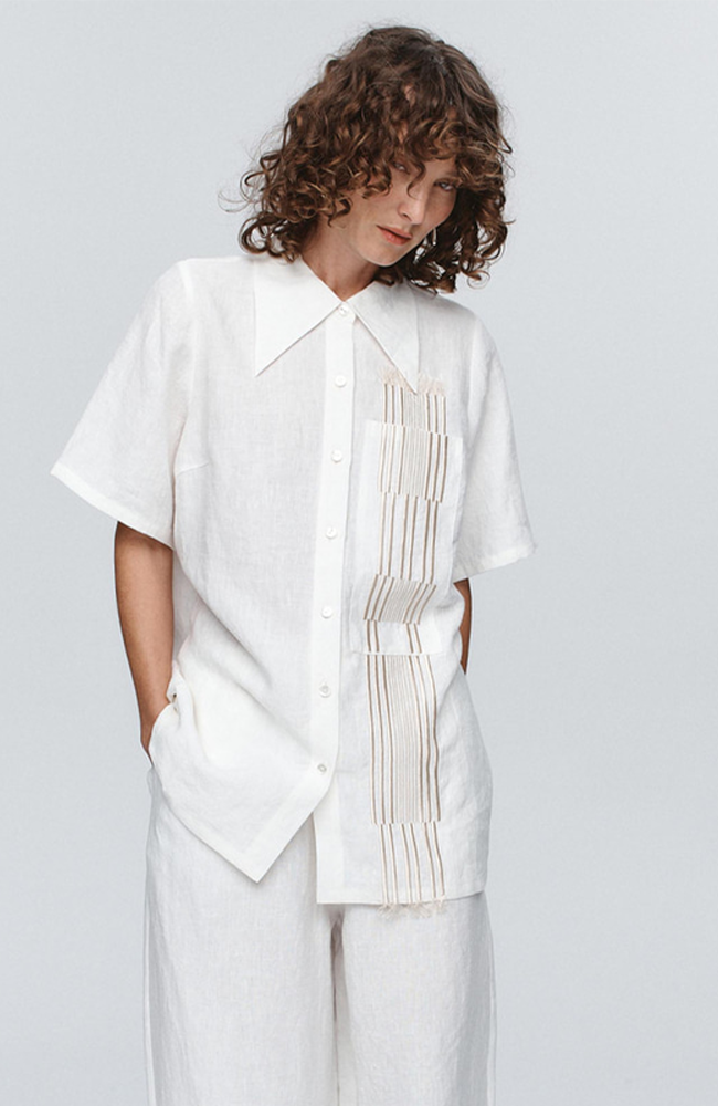 Atticus Shirt - Ivory