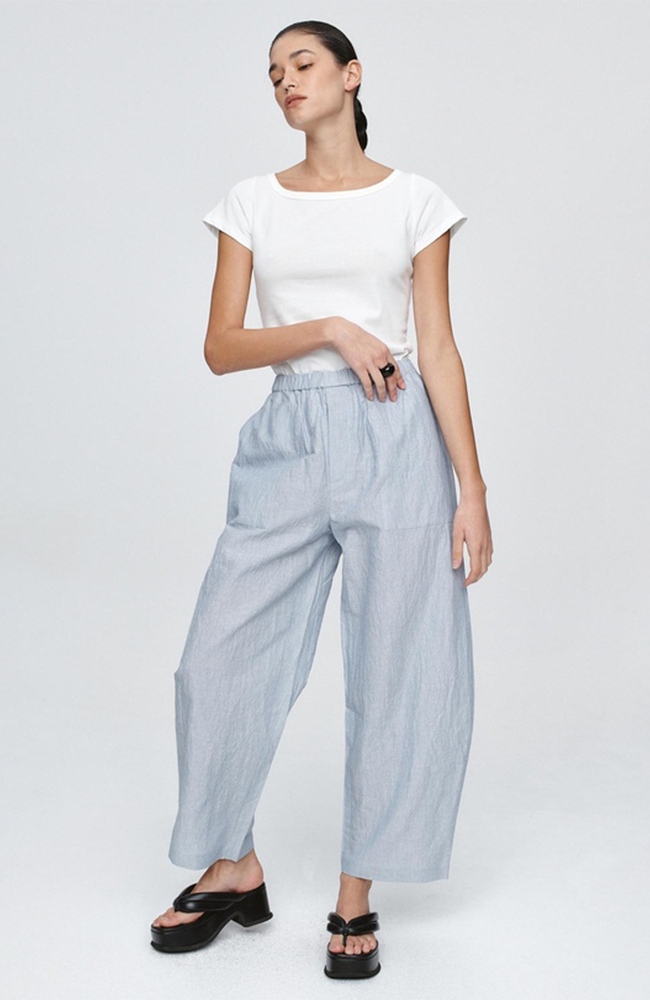 Ellidy Pant - Bleu Stripe