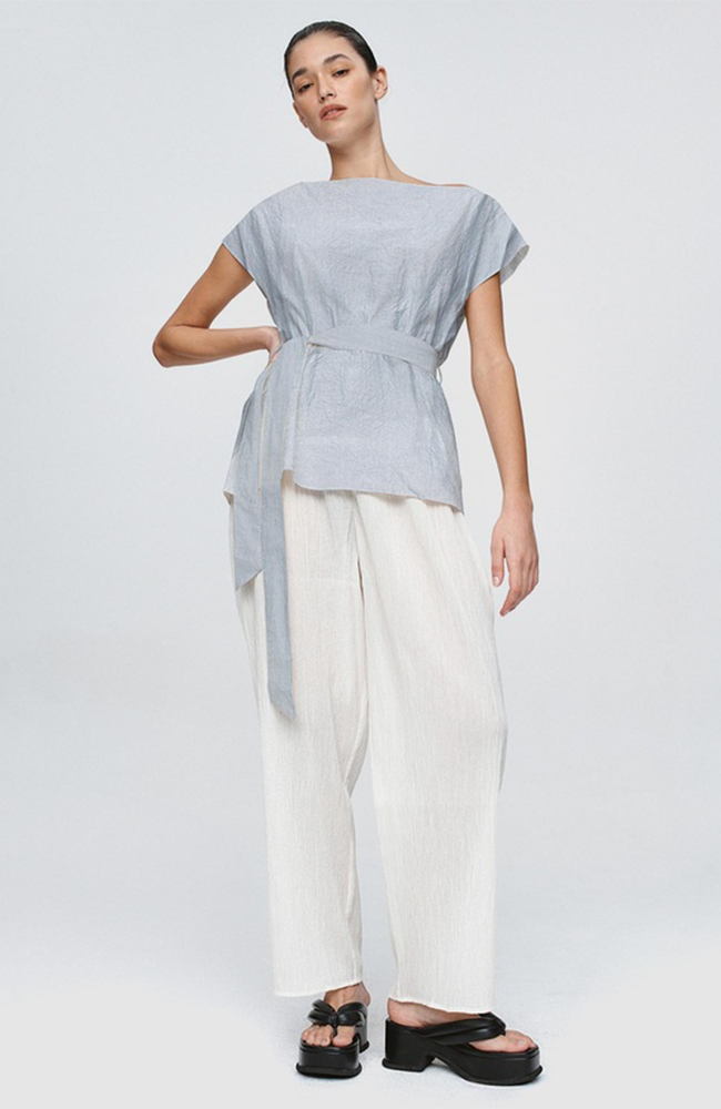 Jude Top - Bleu Stripe