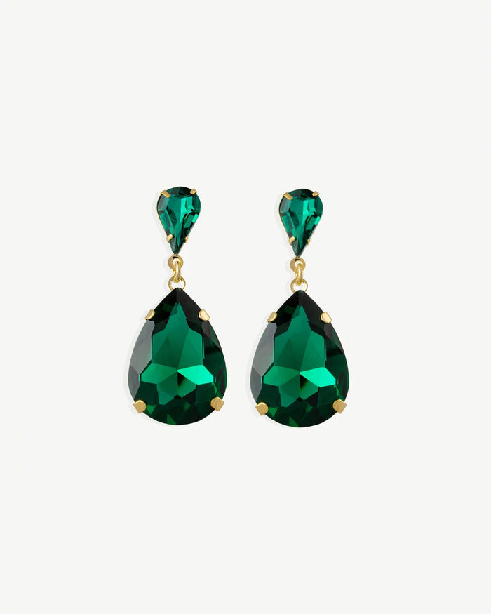 Jemima Earrings - Green