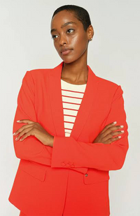 Phoebe Miley Blazer - Spicy Orange