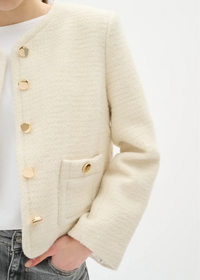Zeenia Jacket - Whisper White