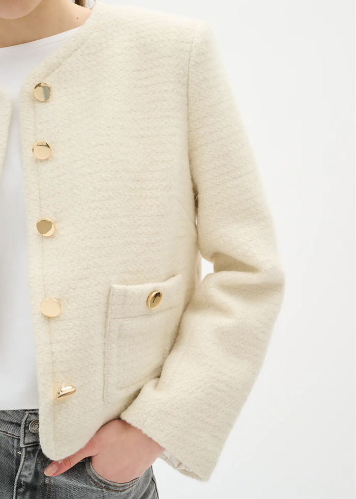 Zeenia Jacket - Whisper White