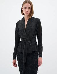 ThaniIW Short Cardigan - Black