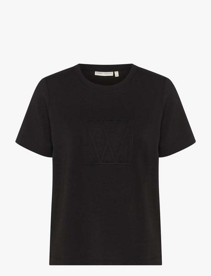 Vincentiw Logo Tshirt - Black