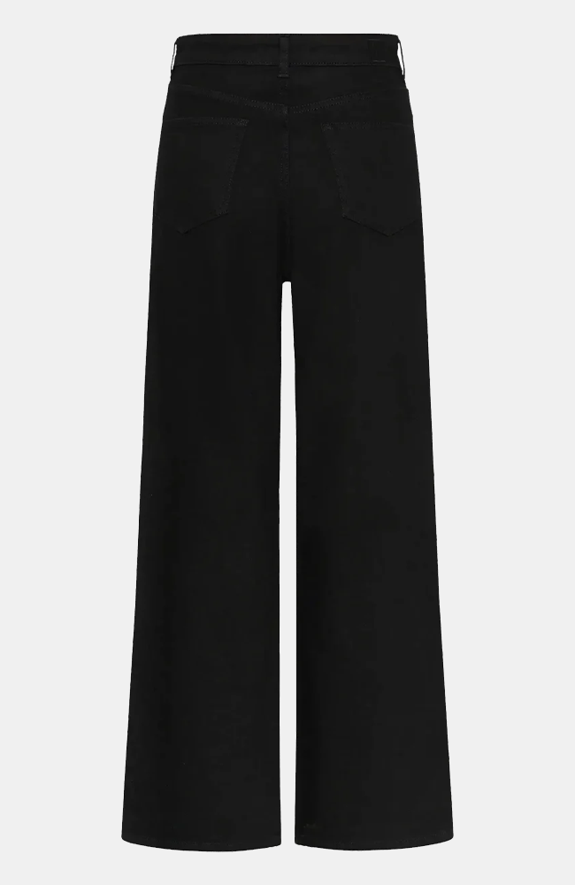 Aalia Bacca Jeans - Black Shattered Stones