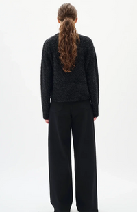 Aalia Bacca Jeans - Black Shattered Stones